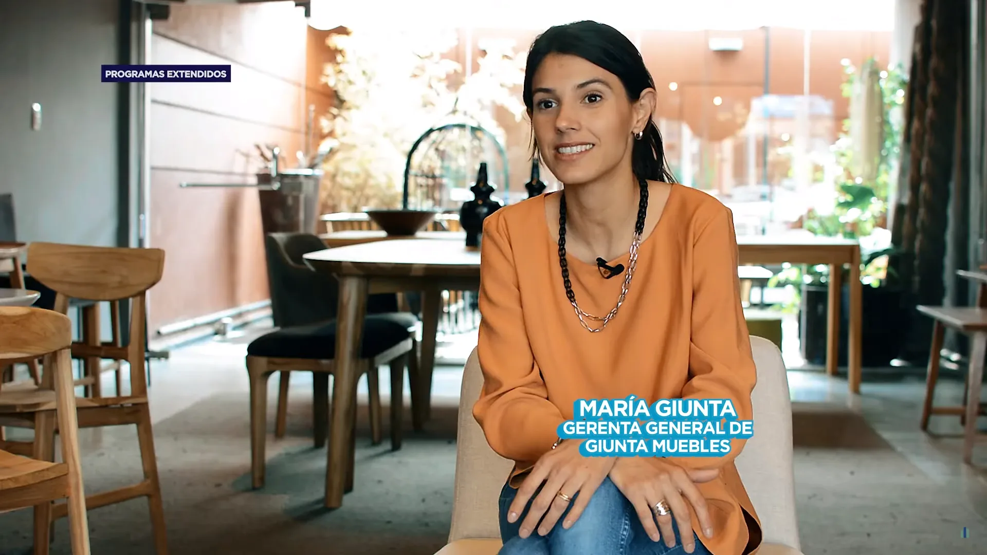 María Giunta y cómo es tomar las riendas de la mueblería más gourmet de Córdoba