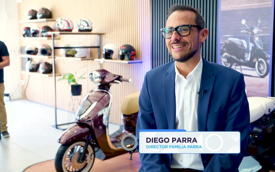 Familia Parra ahora también entró en el negocio de las motos y sólo especializados en scooters