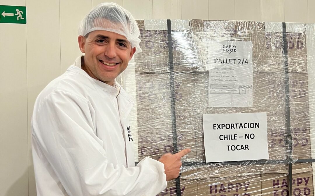 Happy Food, la PYME que fabrica productos inclusivos sin TACC y sin azúcar, realiza su primera exportación a Chile y lanza nueva línea de salados